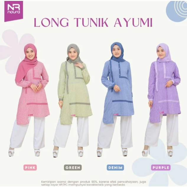 LONG TUNIK AYUMI BY NUBINTANG