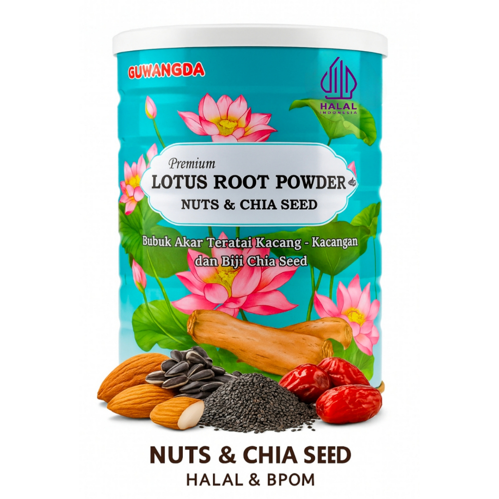 

GUWANGDA - OUFEN LOTUS ROOT POWDER CHIA SEED NUTS ALMOND