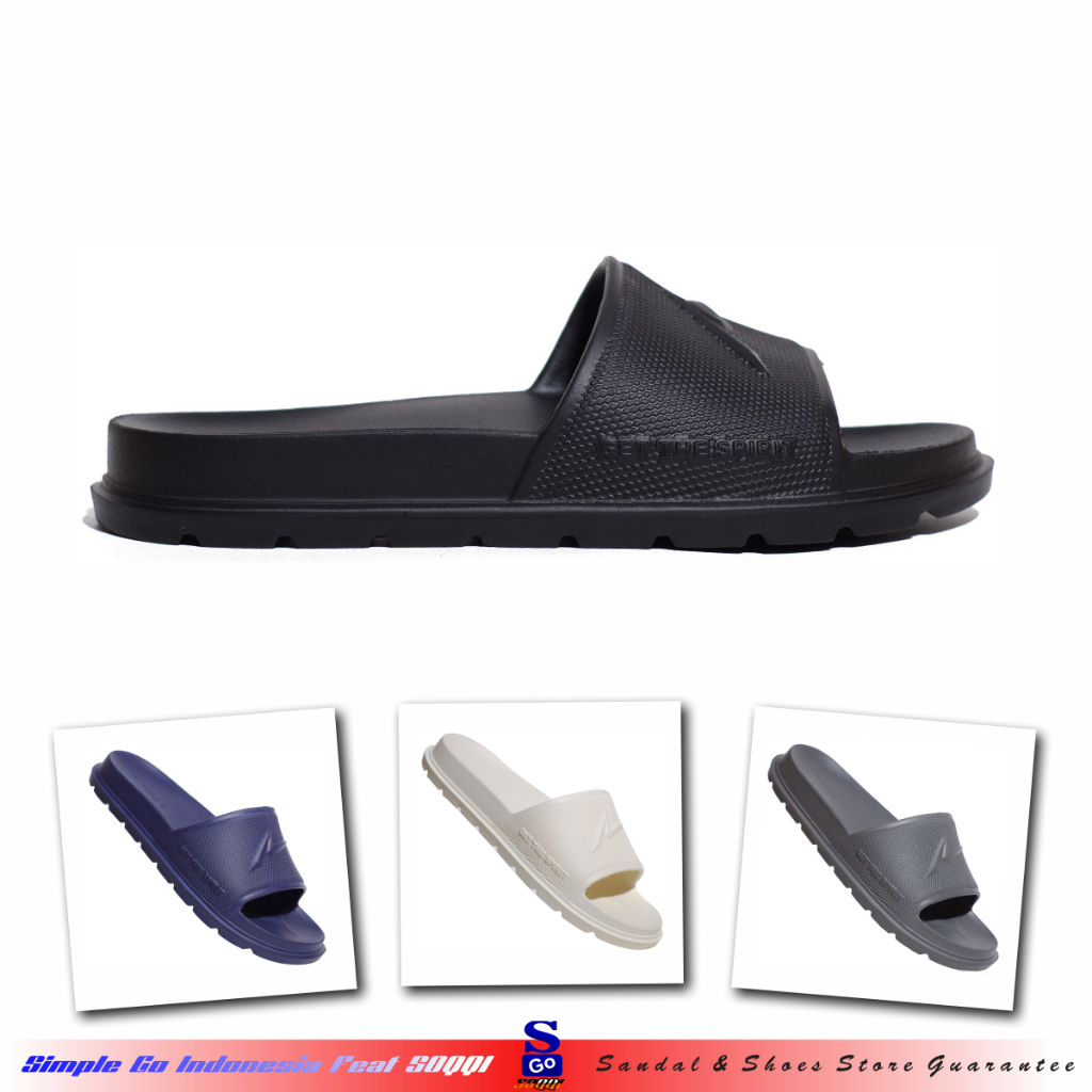 Ando Bravo 02 Street Slide 03 Sandal Pria Selop eva ringan sendal slop cowok anti air kekinian 38-43