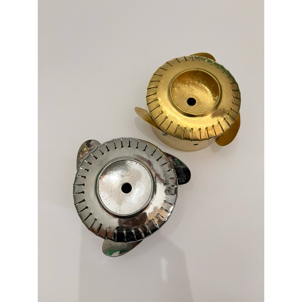 tungku twister mini mesin harum manis tungku twister stainless kuningan dan tembaga ukuran 8cm