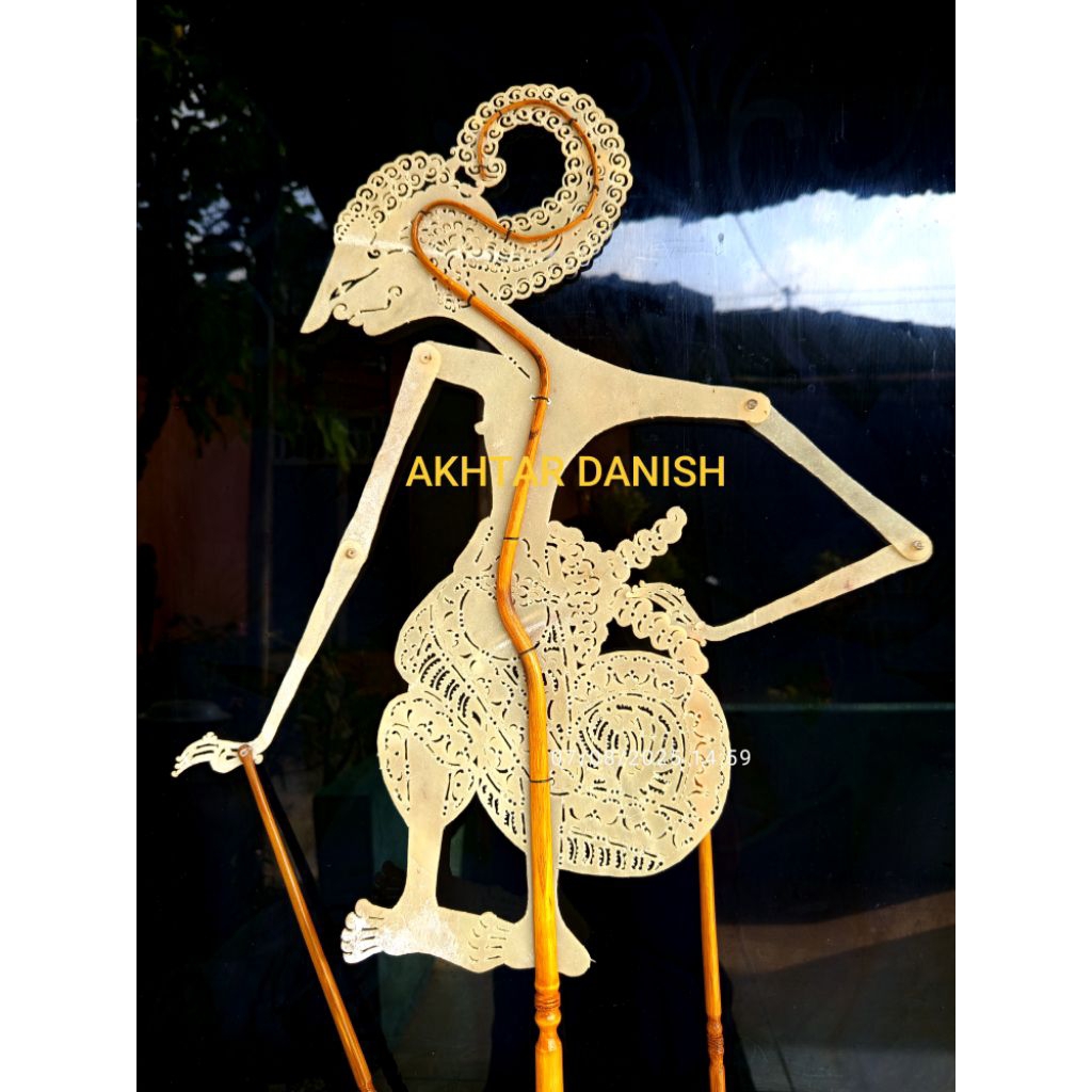 WAYANG KULIT ARJUNA/JANOKO KULIT SAPI PUTIHAN
