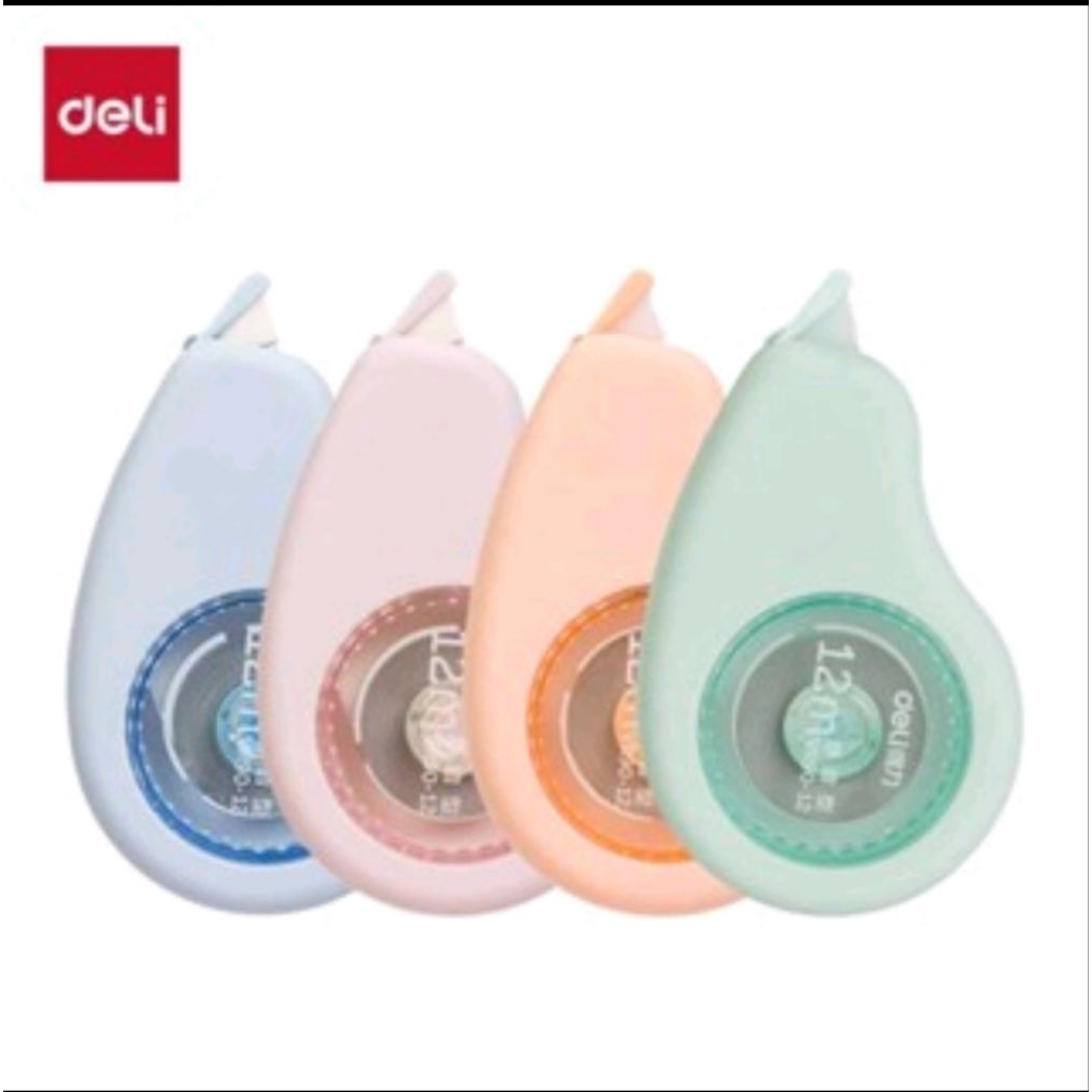 

Tip ex correction pen 12 m kertas Deli