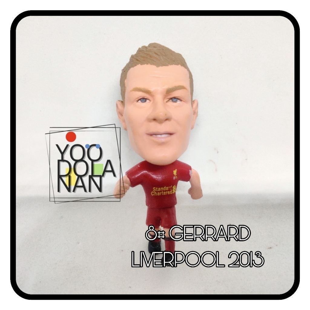 8# GERRARD - LIVERPOOL 2013 KODOTO SOCCERWE FIGURE PEMAIN BOLA
