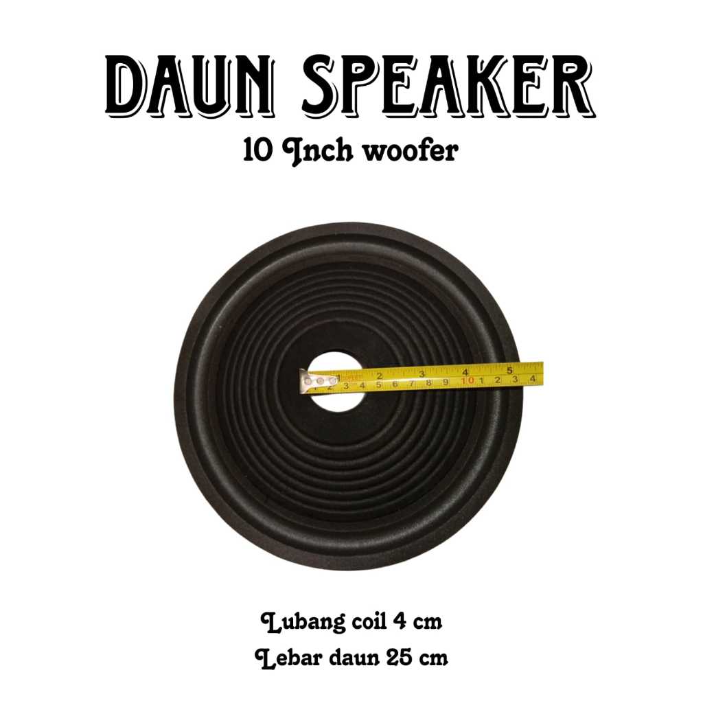 DAUN SPEAKER 10 INCH ATAU KERTAS SPEAKER 10 INCH