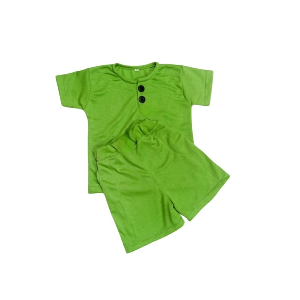 Baju Anak Set Kiano 1-5 Tahun Setelan Anak Kiano Polos