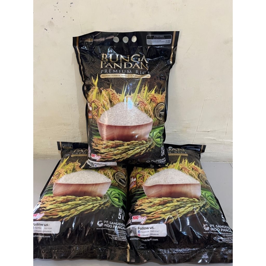 Beras Bunga Pandan Premium 5 Kg promo murah
