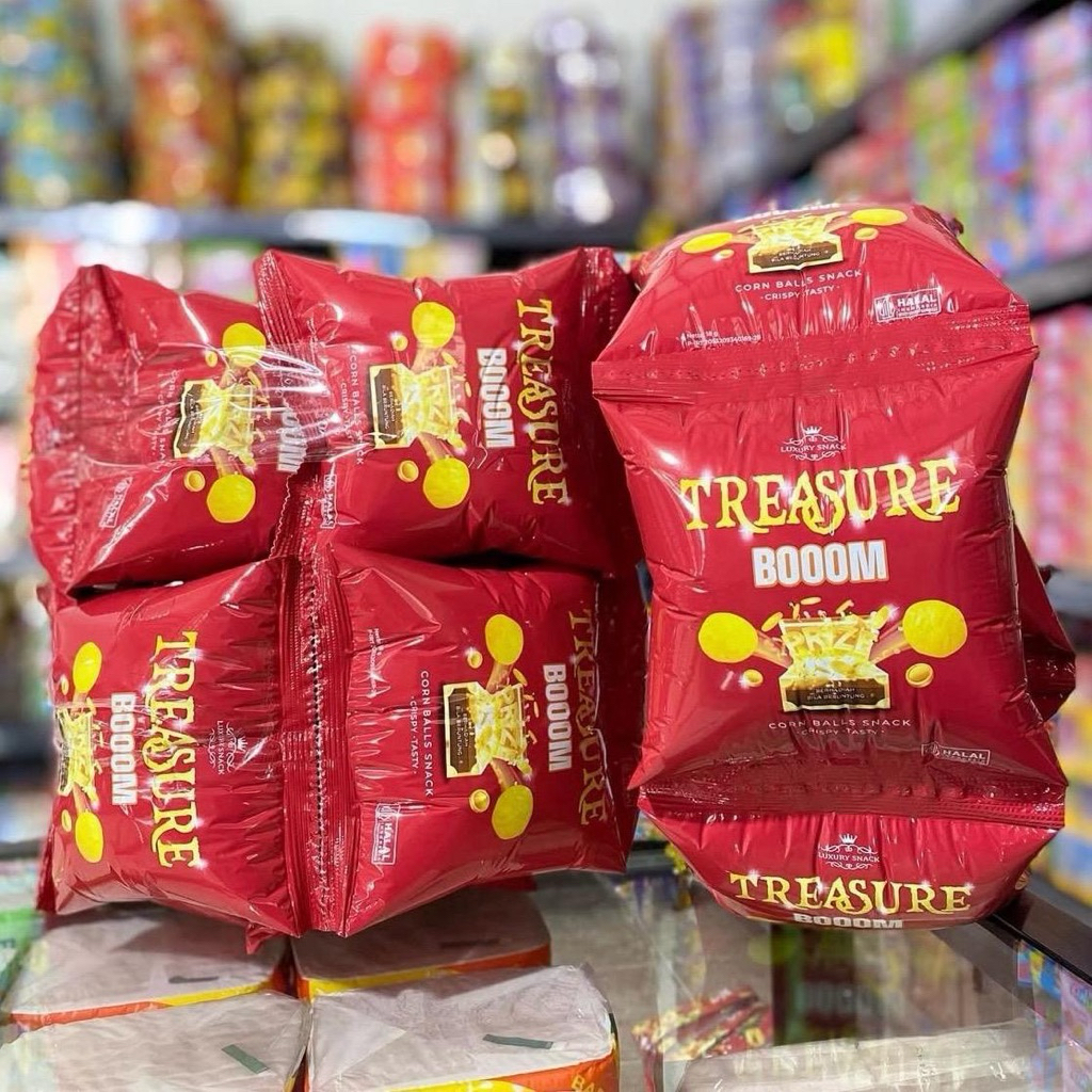 

Chiki Berhadiah Treasure isi 10pcs/renteng