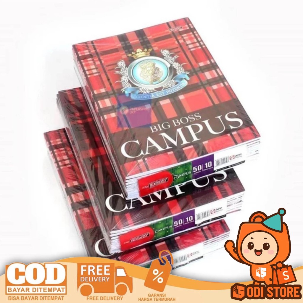 

Ecer Sidu Buku Tulis Big Boss 50 Lembar