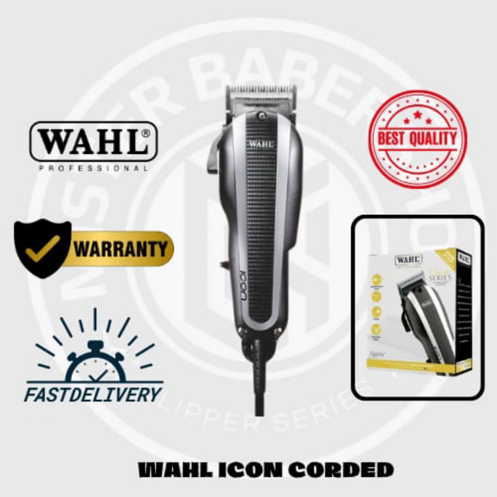 WAHL Clipper Icon Corded Series - Alat Pemangkas Rambut Profesional / WAHL ORIGINAL