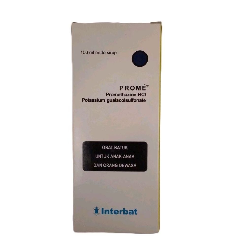 

Prome Sirup 100ml - Obat Batuk Alergi