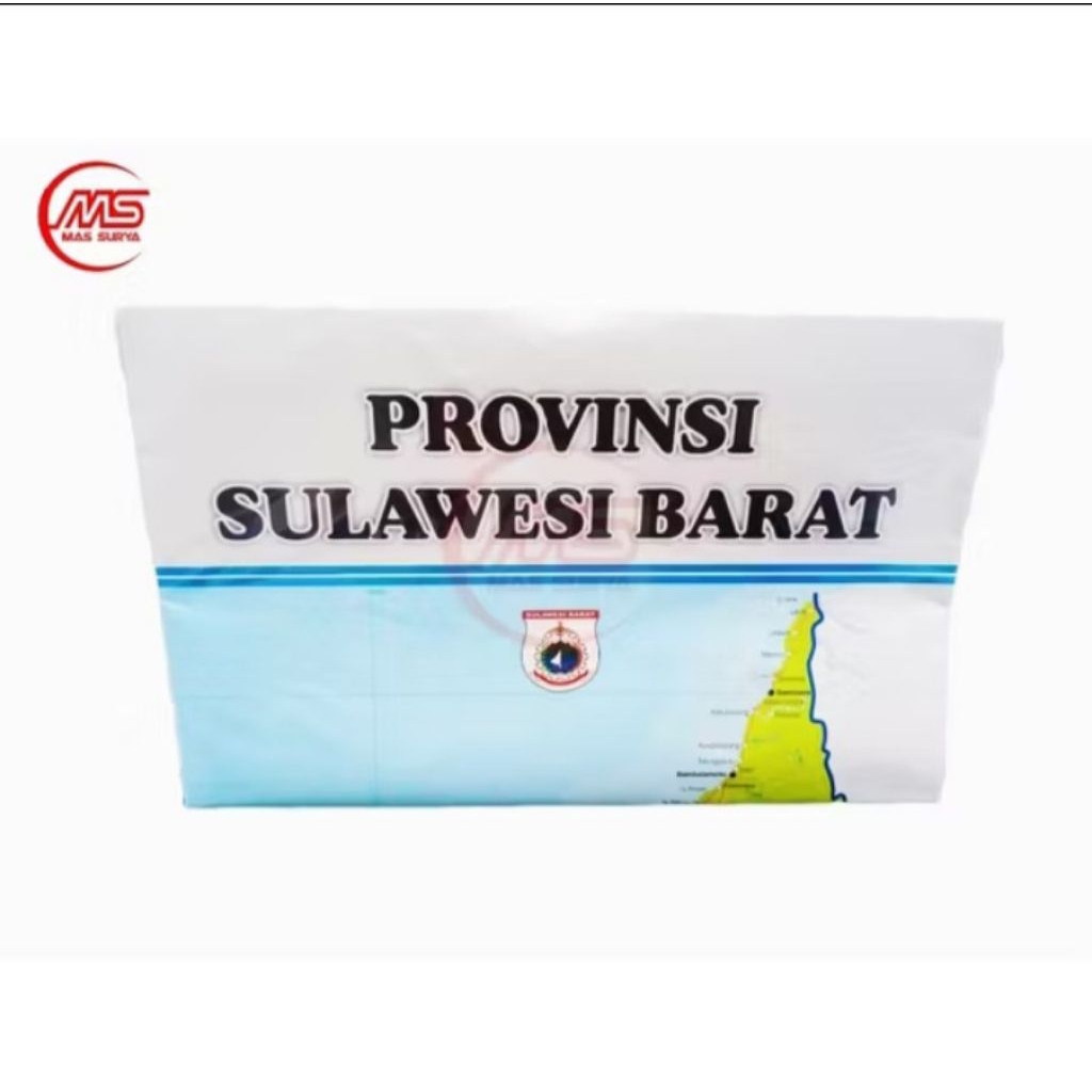 

Peta Provinsi Sulawesi Barat (Lipat Besar)