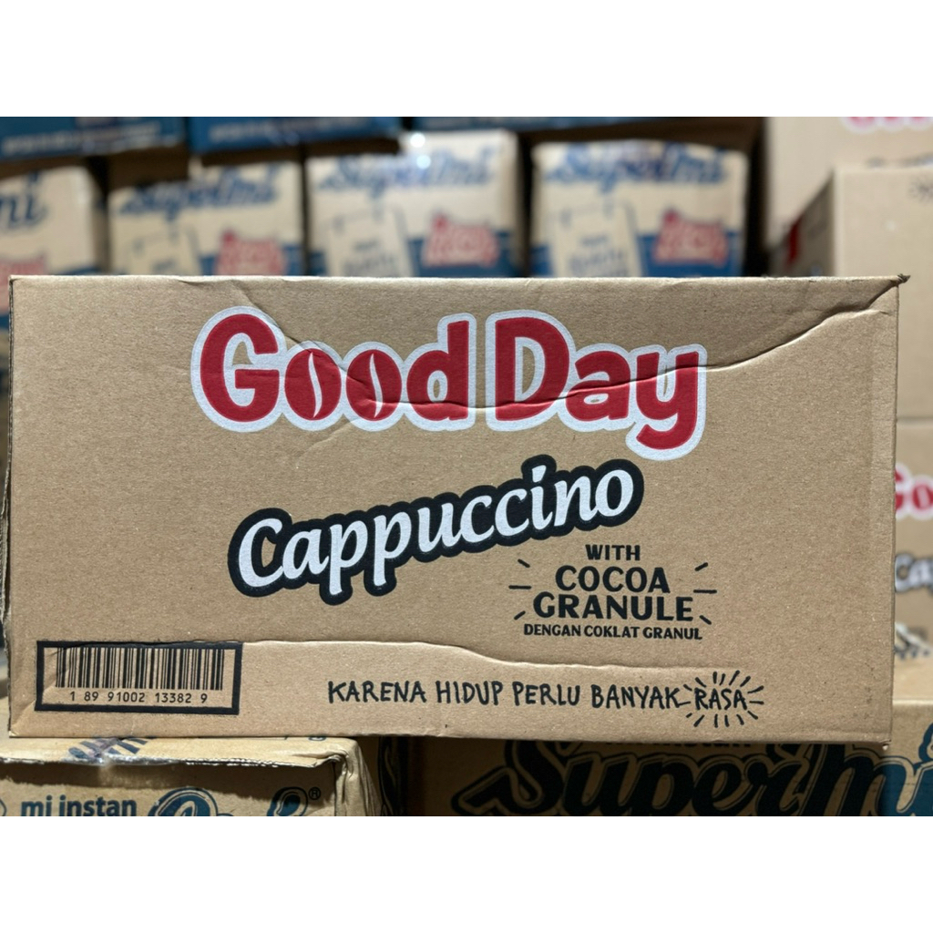 

Kopi Good Day Cappucino 25gr @ 120 bks / 1 dus