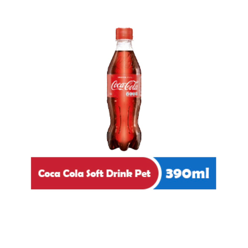 

Paket 1 Dus Isi 12 Botol Coca-Cola Original Minuman Soda Rasa Kola 369 gram