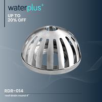Roof Drain 4 inch Stainless Steel Waterplus RDR 014 / Waterplus Roof Drain 4" RDR-014
