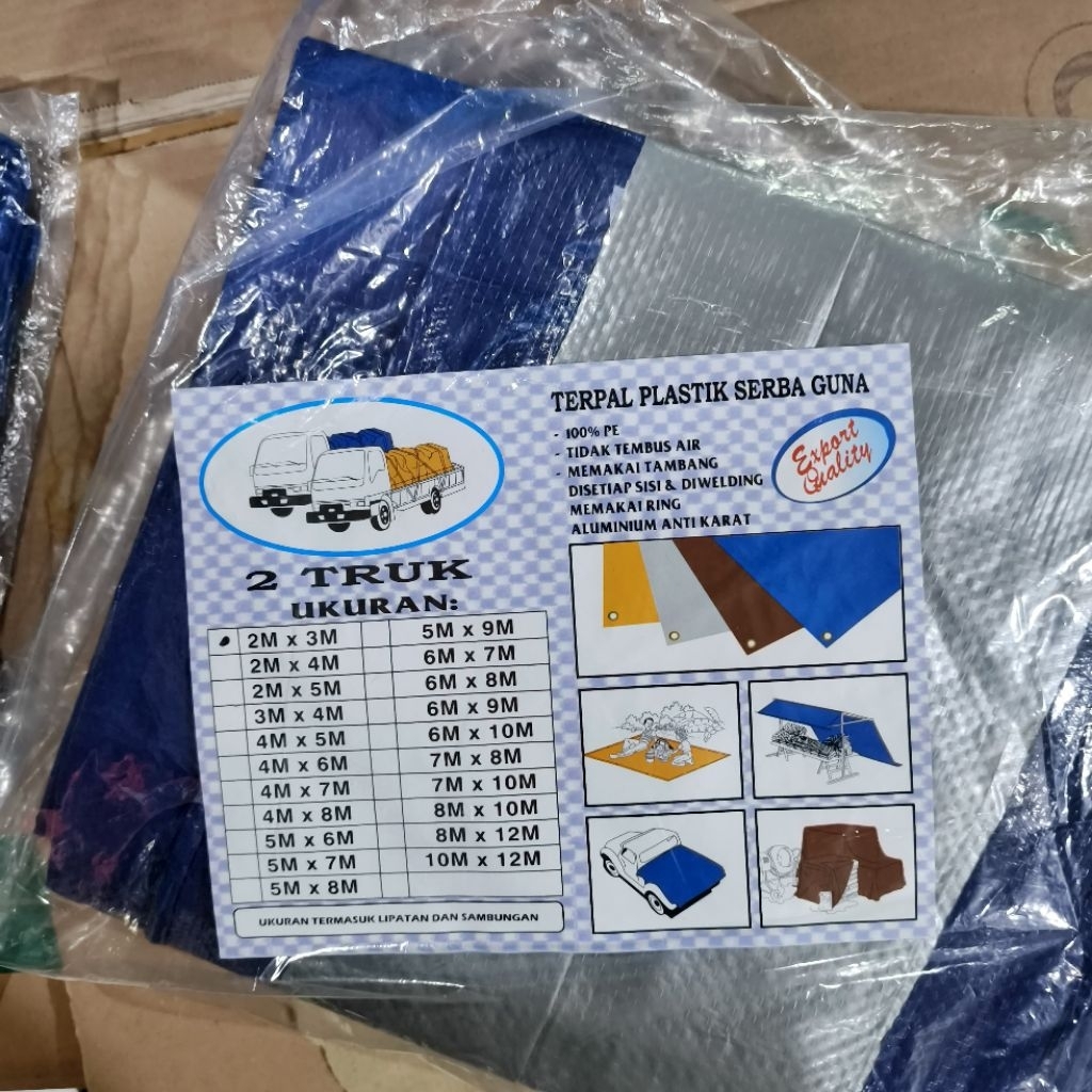 Terpal Sakura 2truk Ukuran 2x3