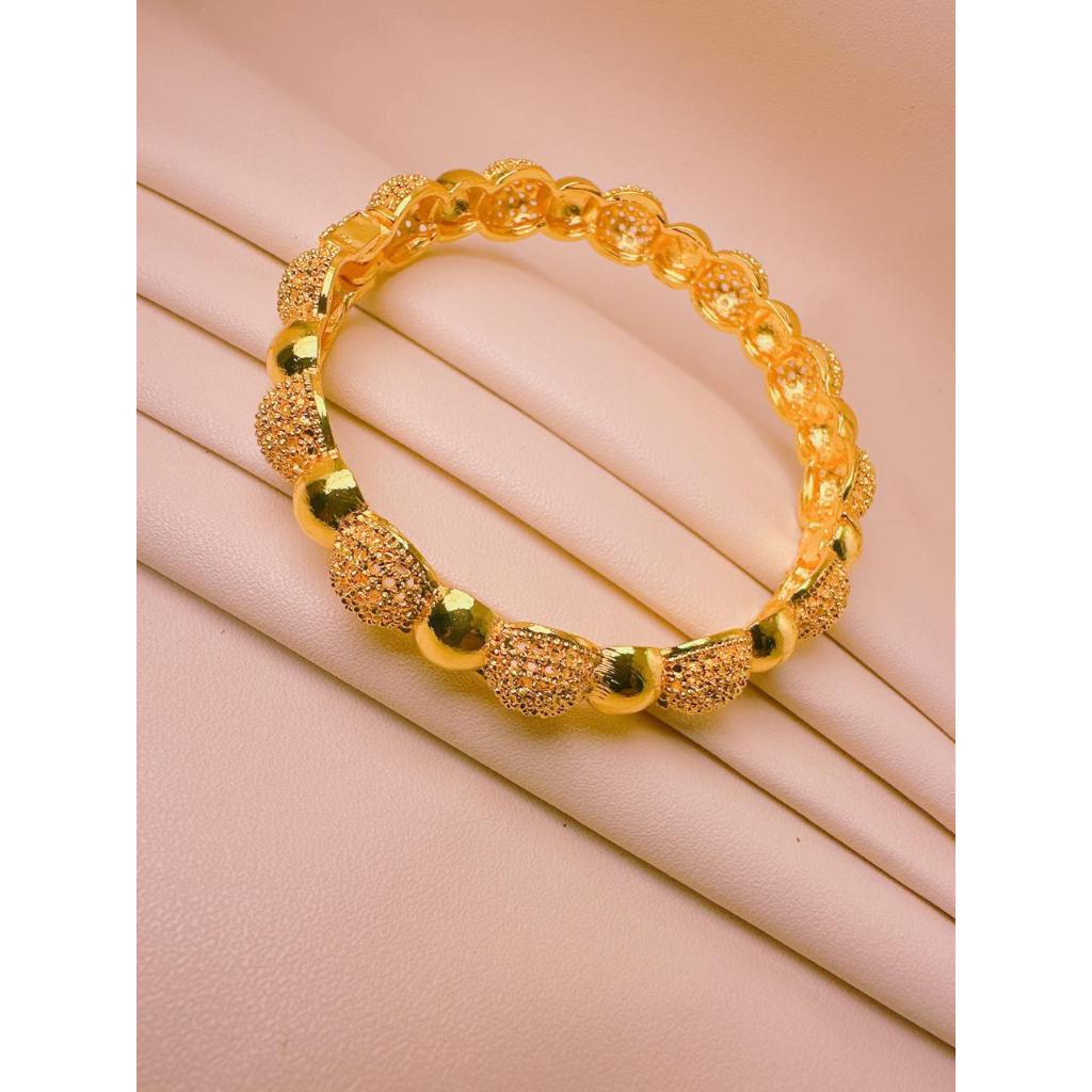 gelang keroncong dubai bangkok lapis emas 24K anti karat tidak luntur gelang xuping titanium wanita