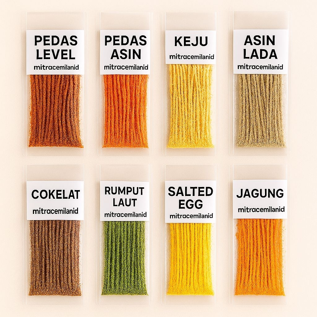 MIE LIDI TIPIS 3BUNGKUS (+/-20Gram/BUNGKUS), MIE LIDI VARIAN, MIE LIDI JADUL, MIE SAPU LIDI, MIE 10 