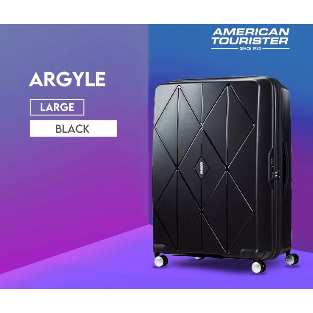 koper 30 inch American Tourister Black baru