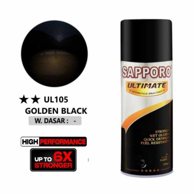 SAPPORO ULTIMATE UL105 GOLDEN BLACK / SAPPORO SPRAY