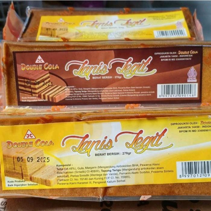 

Lapis Legit Mini 270 gr DC Double Cola