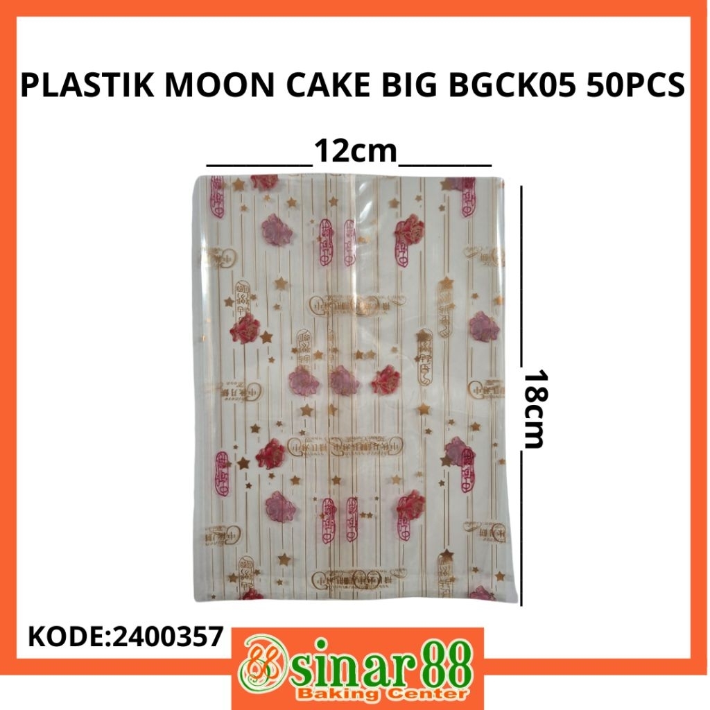 

PLASTIK MOON CAKE BIG BGCK05 ISI 50