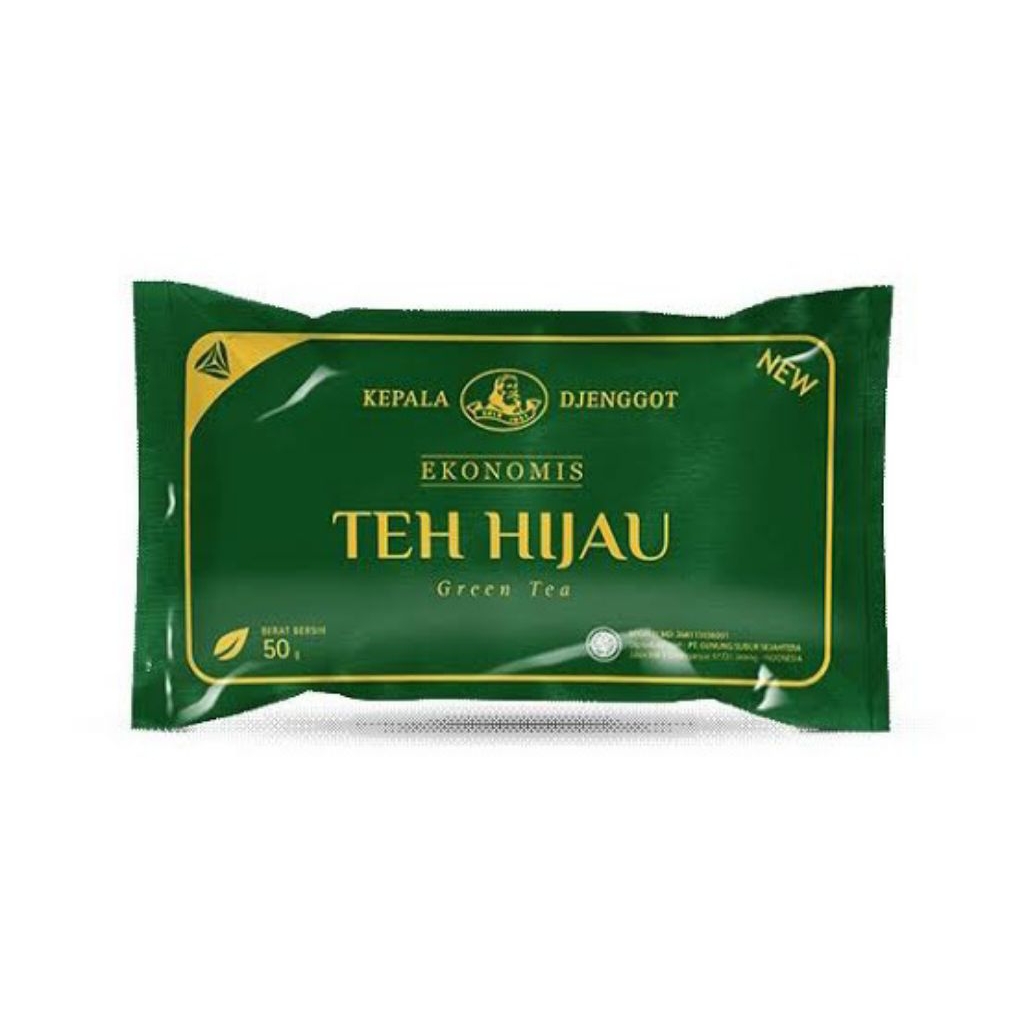 

Paket 2pcs teh hijau seduh kemasan ekonomis 50gr
