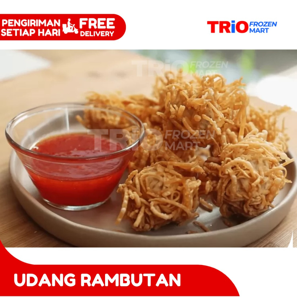 

UDANG KEJU RAMBUTAN isi 10 pcs Terlaris