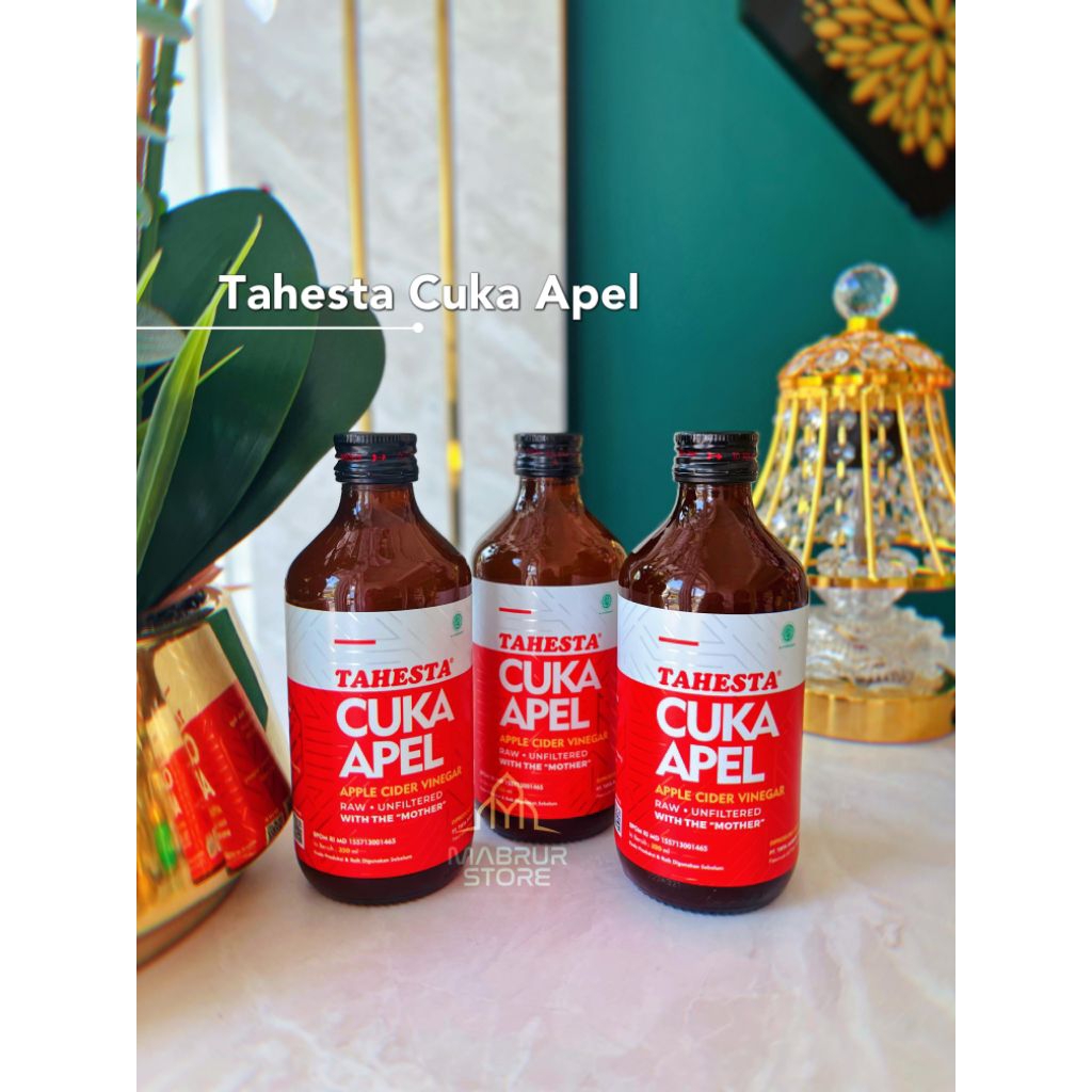 

Cuka apel tahesta 320 ml | cuka apel | kesehatan | tahesta |