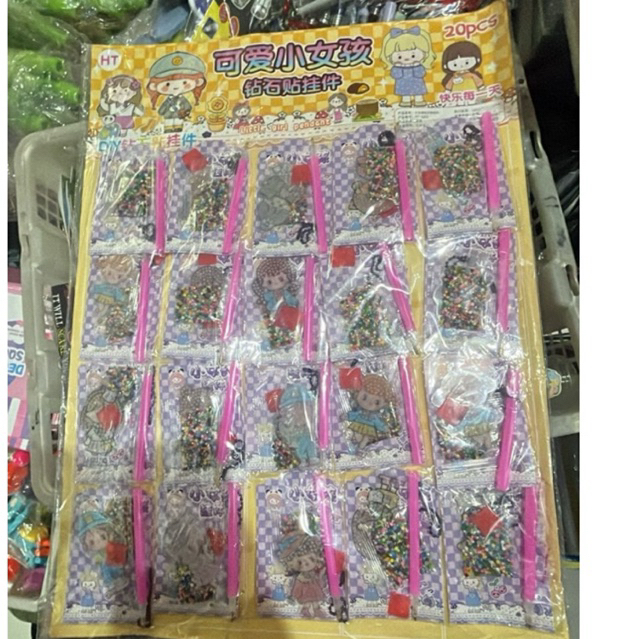 

20pcs STIKER MANIK MANIK GANTUNGAN (1LEMBAR isi 20pcs)