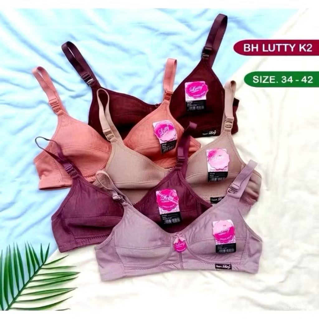 BH/BRA LUTTY SPORT KAIT 2 - BH LUTTY TANPA KAWAT TANPA BUSA