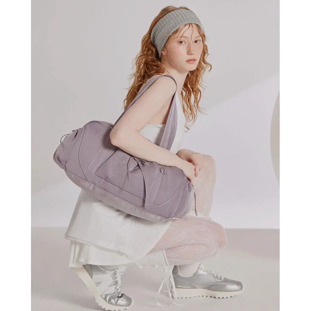 Tas Wanita Travel New Balance Glossy Ribbon Duffle