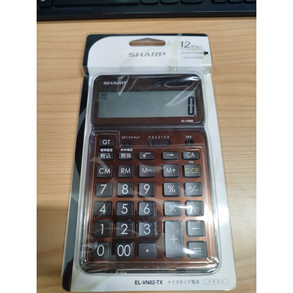 

Sharp kalkulator 50th Anniversary Model Nice Size Model Gold EL-VN82-NX Sharp (SHARP)