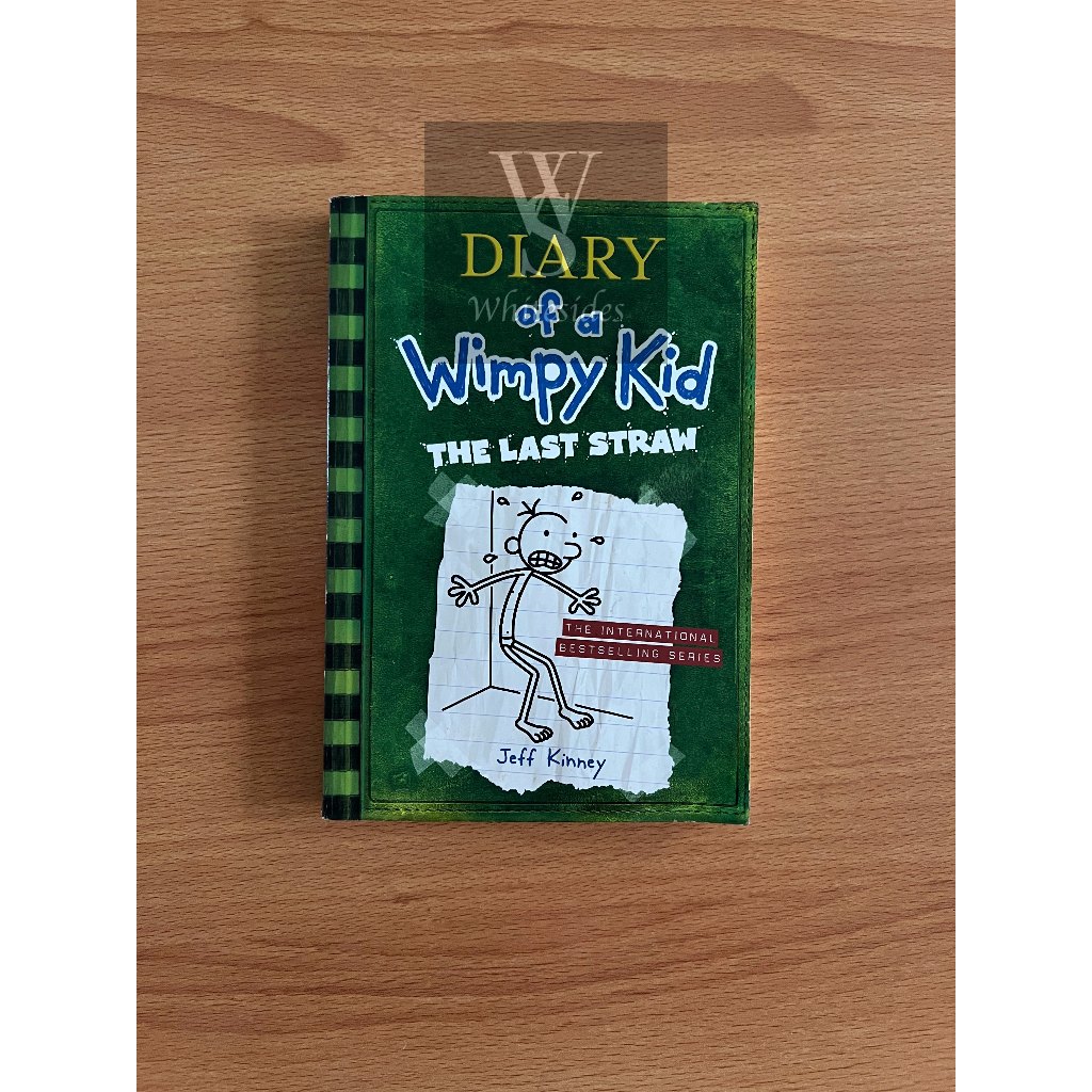 The Last Straw - Diary of Wimpy Kids Buku CD DVD Album Book Comic Komik Komik Novel Buku Comic Japan