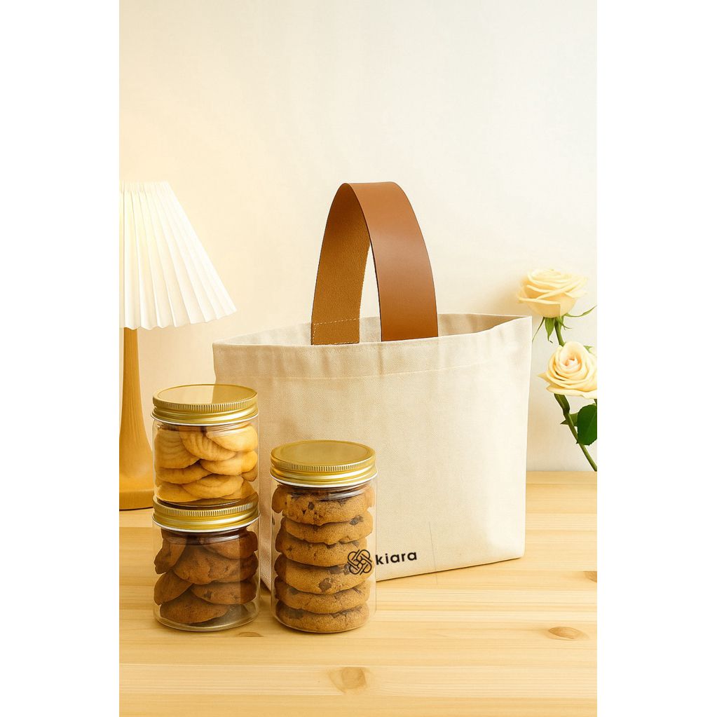 

(kiara)SORA hampers bag canvas 30x10x20 Tas hampers Tas bekal kanvas