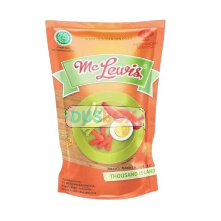 

thousand island mc lewis pouch 1 kg