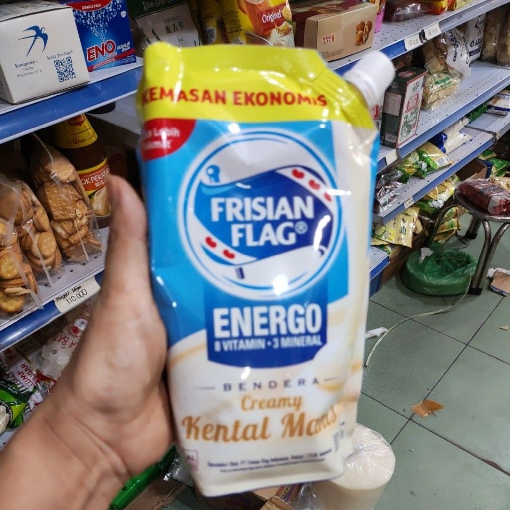 

Susu bendera pouch isi 535 ml