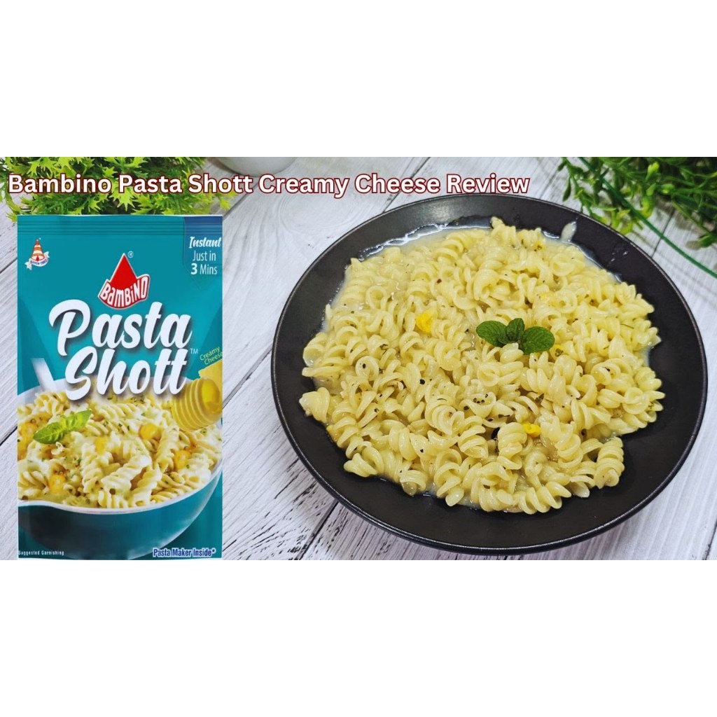 

BAMBINO PASTA SHOTT CREAMY CHEESE 68G