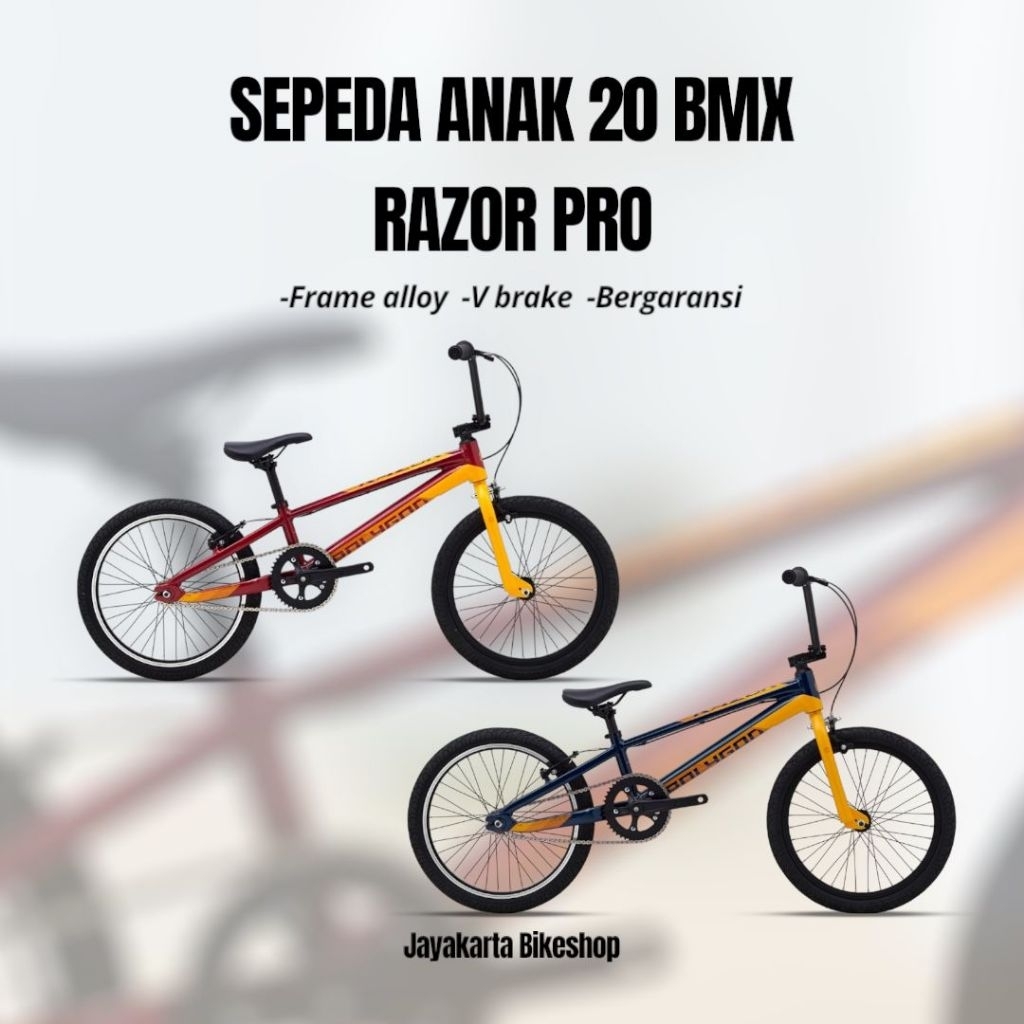 SEPEDA ANAK BMX 20 INCH POLYGON RAZOR PRO | KIDS BMX BIKE ORIGINAL DAN BERGARANSI