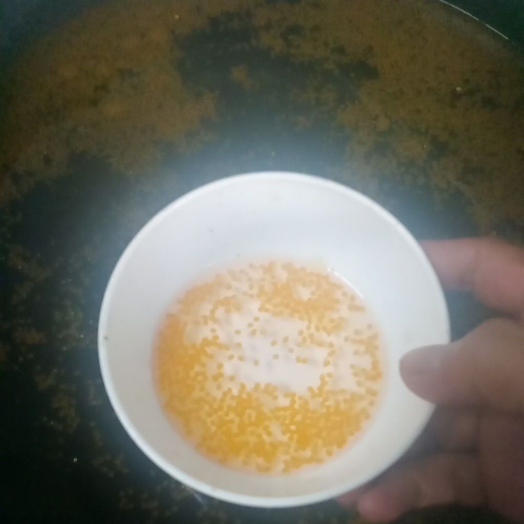 

telur gurameh soang/hitam,per paket isi 1000+