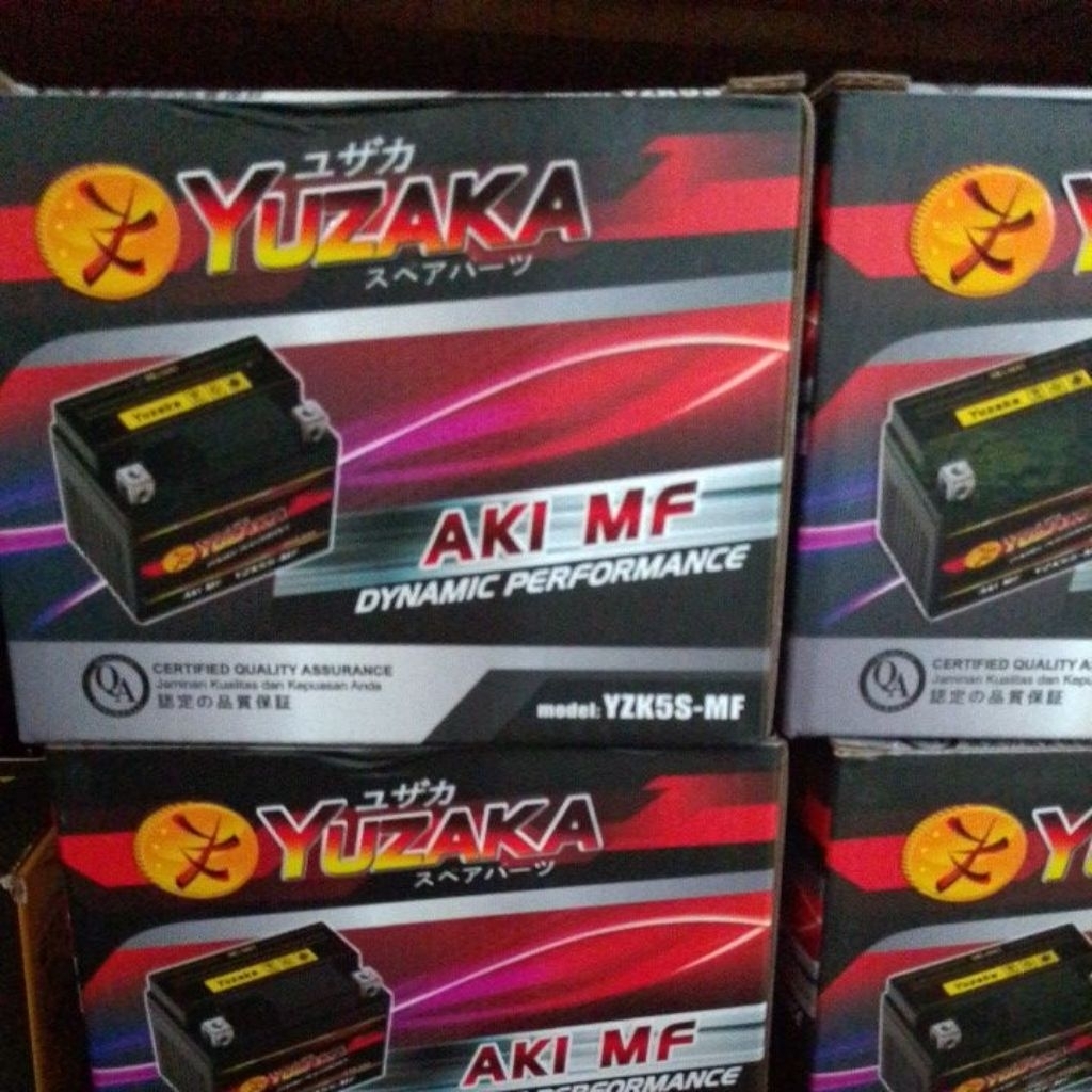 aki motor GTZ-5S merek Yuzaka