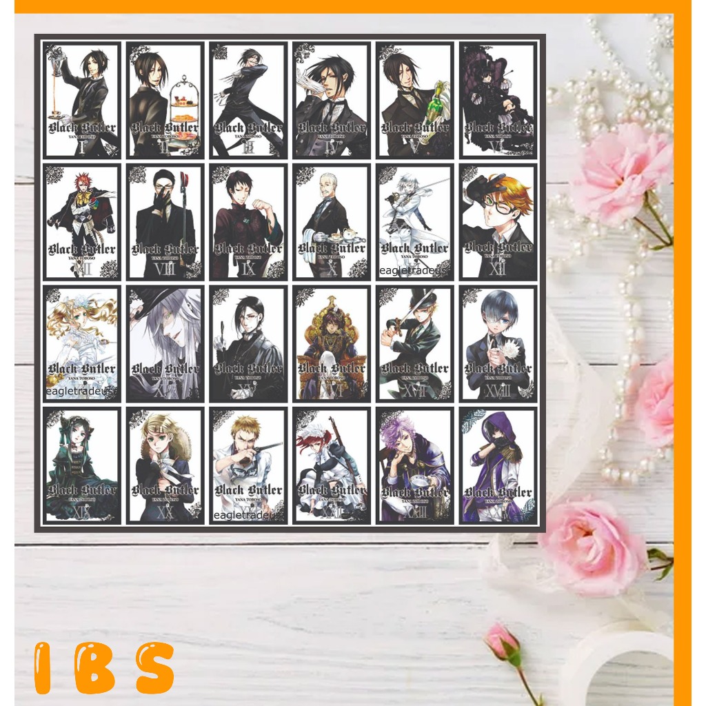 Komik manga Black Butler Vol. 1-32 (English) - pilih volume