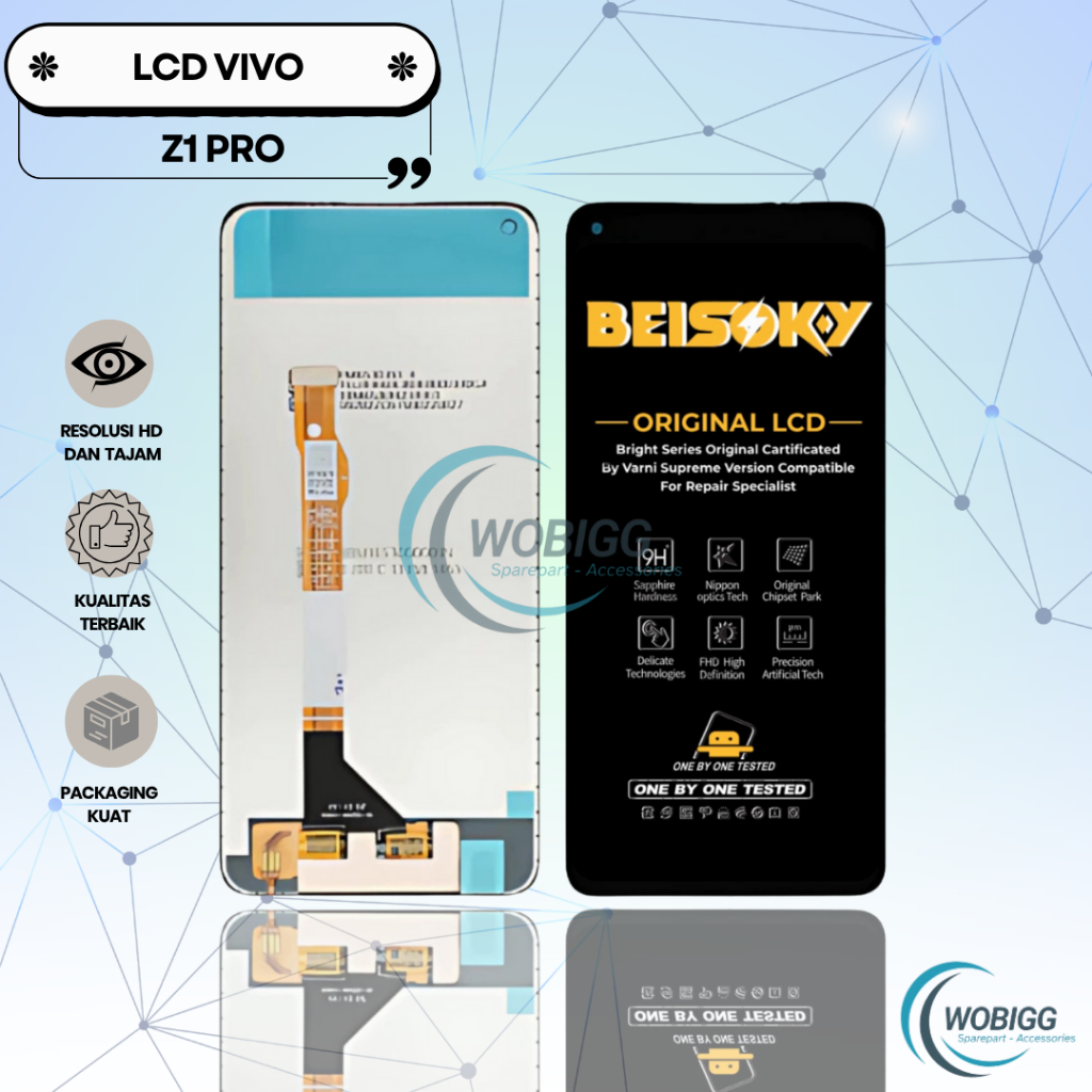 LCD TOUCHSCREEN VIVO Z5X - VIVO Z1 PRO FULLSET COMPLETE ORIGINAL NEW SPAREPART HP