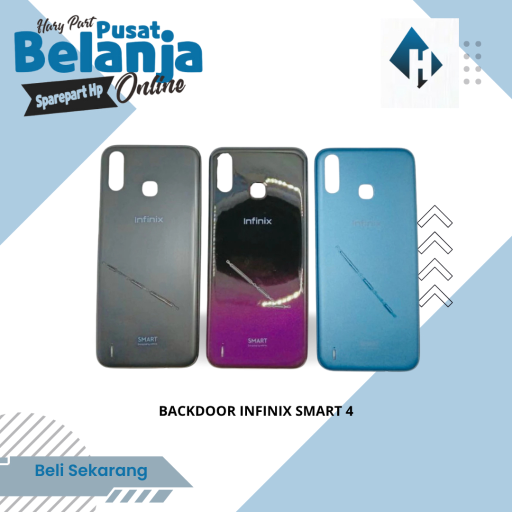 BACKDOOR INFINIX SMART 4 / BACKCOVER INFINIX SMART 4 / CASING BELAKANG INFINIX SMART 4