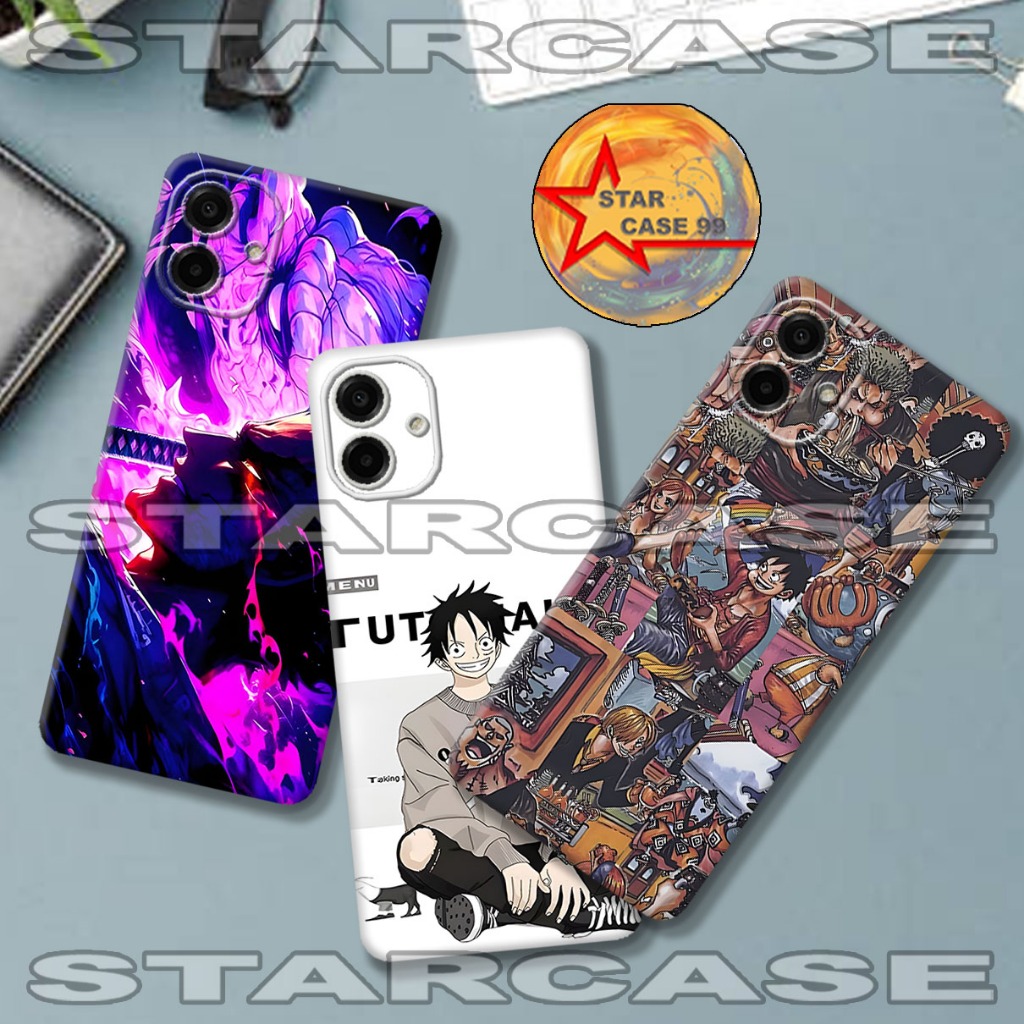 Softcase karet samsung a07/S7/Motif anime/casing samsung a07/case hp samsung a07