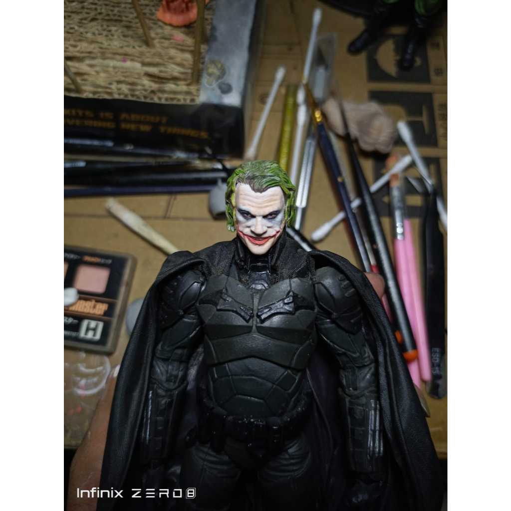 Joker DC Head Leadger Head Sculpt 1/12