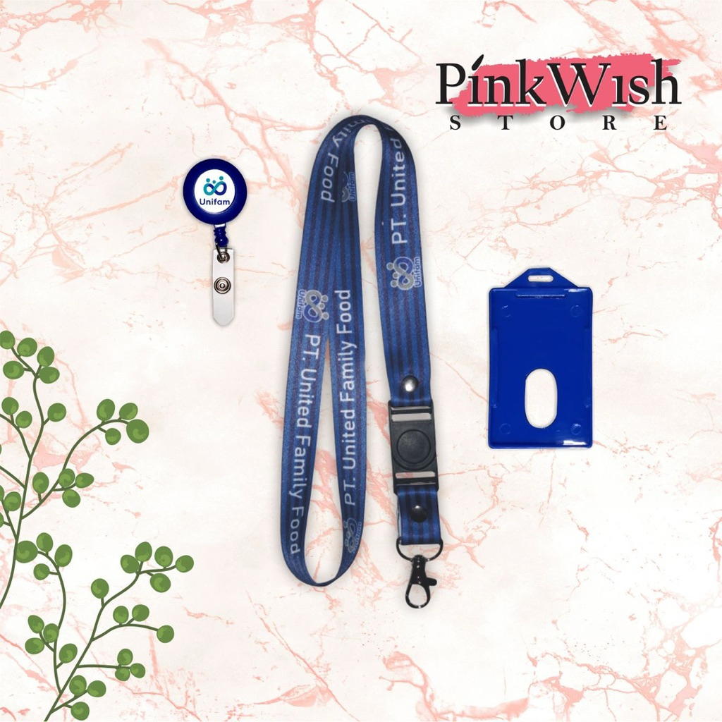 

Lanyard PT UNIFAM / Tali idcard PT UNITED FAMILY FOOD [Ready stock] Termurah