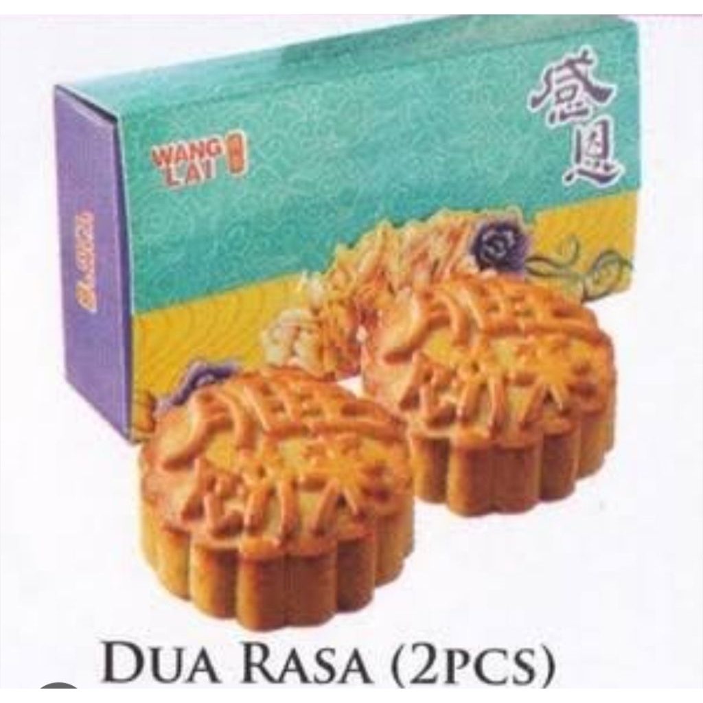 

WANGLAI MOONCAKE KUE BULAN MEDAN 2 RASA ISI 2PCS/BOX