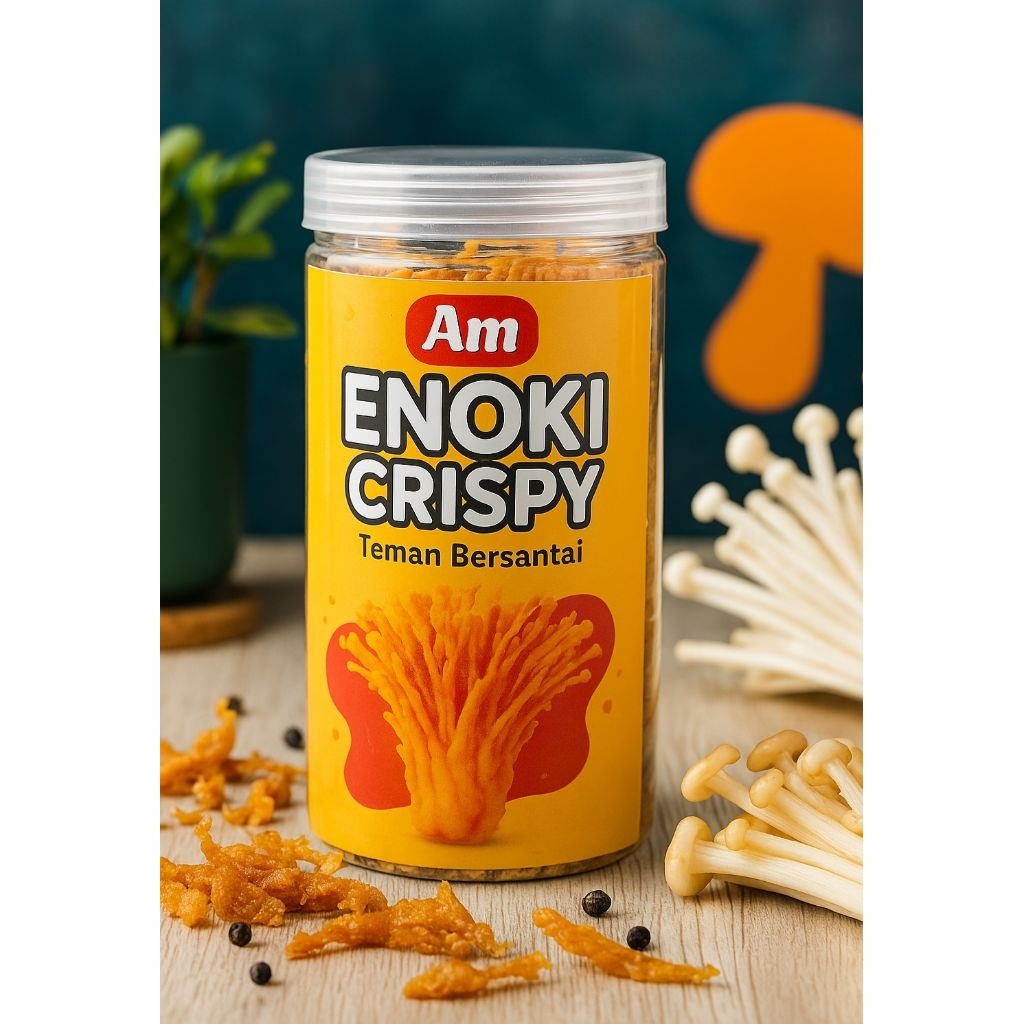 

Jamur Enoki crispy Toples 1000 Ml - Jamur Crispy - Jamur Enoki - Enoki Crispy - Snack viral - Jajanan Diet - Snack Hemat - Snack Jamur - Jamur
