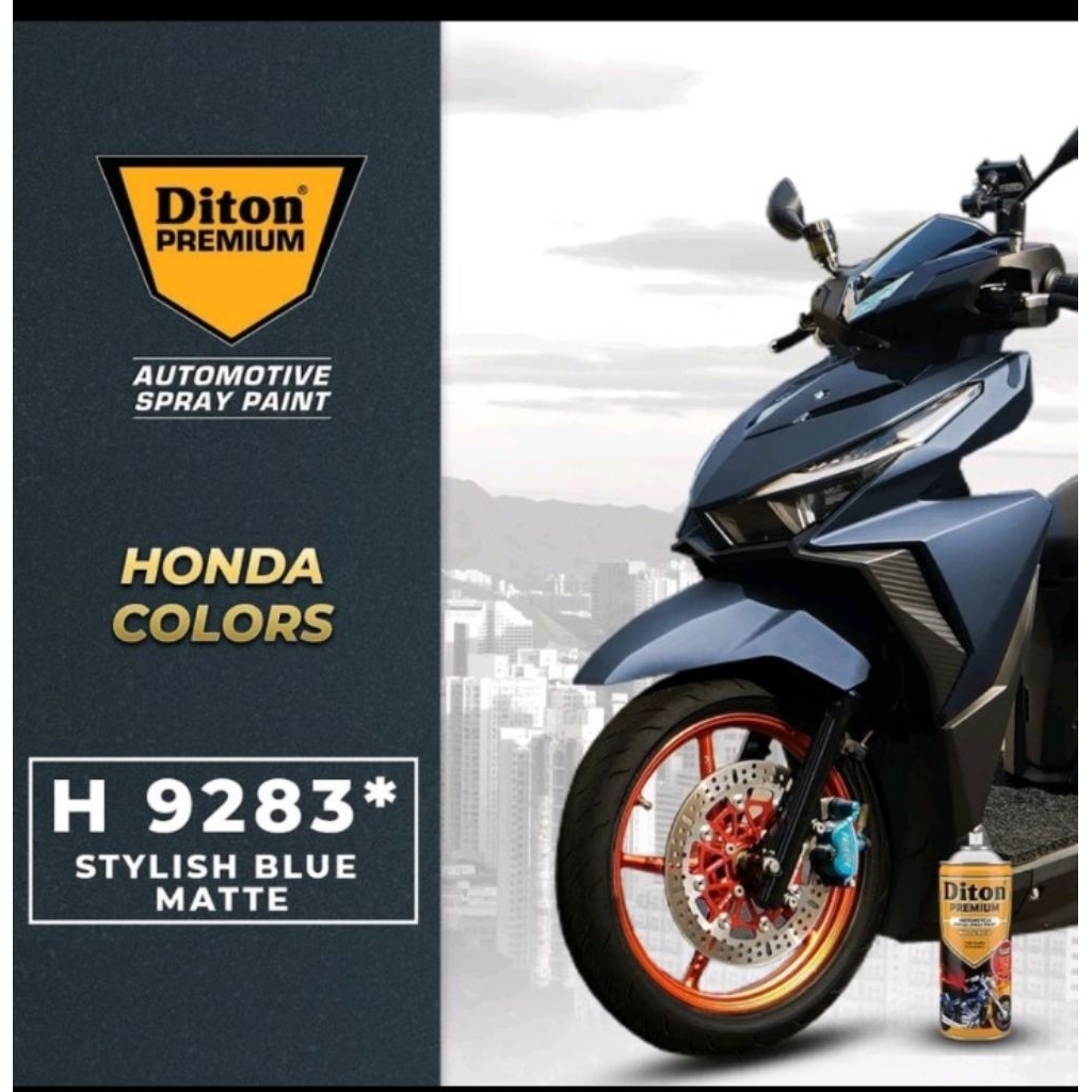 DITON PREMIUM STYLISH BLUE MATTE Y 9283* 400CC