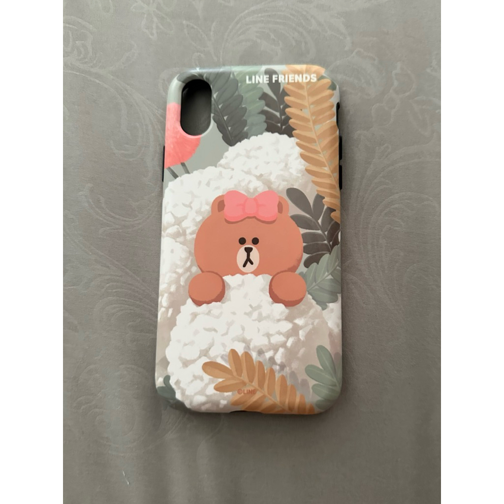 [barunya 550rb] case iphone x line friends official preloved bekas second hand